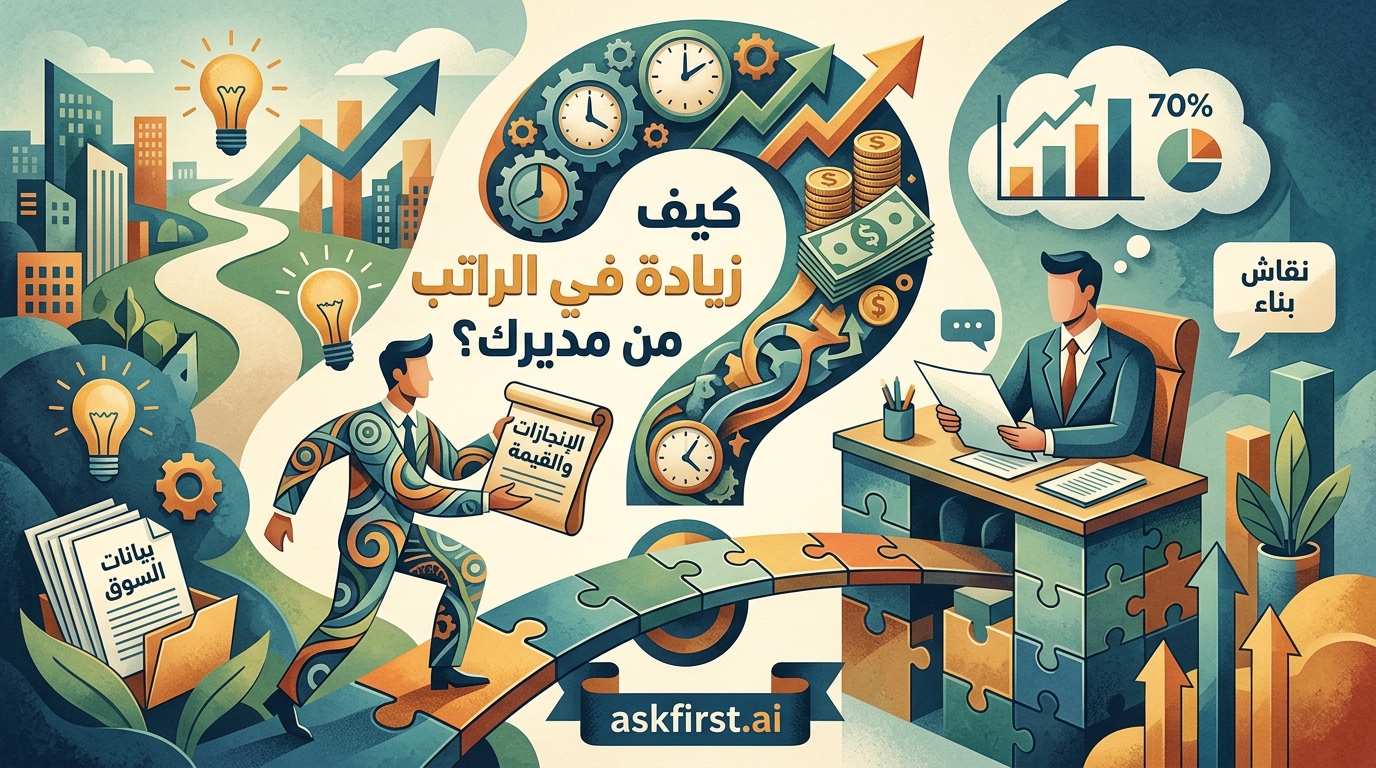 كيف تطلب زيادة في الراتب من مديرك؟ كيف تطلب زيادة في الراتب من مديرك؟