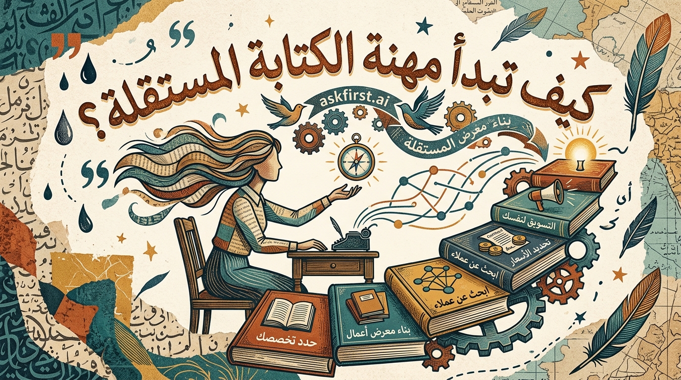 كيف تبدأ مهنة الكتابة المستقلة؟ كيف تبدأ مهنة الكتابة المستقلة؟