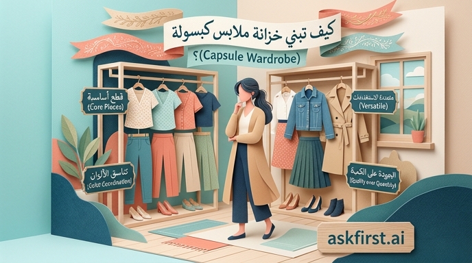 كيف تبني خزانة ملابس كبسولة (Capsule Wardrobe)؟ كيف تبني خزانة ملابس كبسولة (Capsule Wardrobe)؟