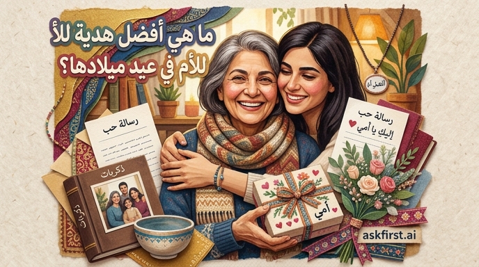 ما هي أفضل هدية للأم في عيد ميلادها؟ ما هي أفضل هدية للأم في عيد ميلادها؟