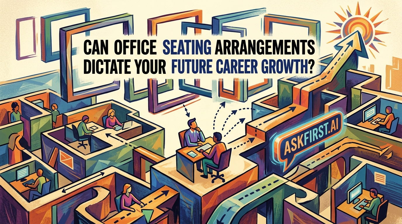 Can office seating arrangements dictate your future career growth? Can office seating arrangements dictate your future career growth?