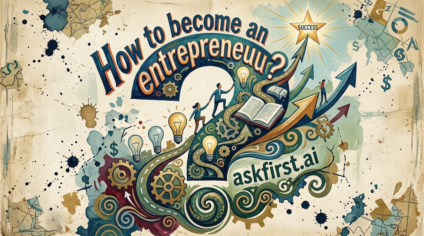 How to become an entrepreneur? How to become an entrepreneur?