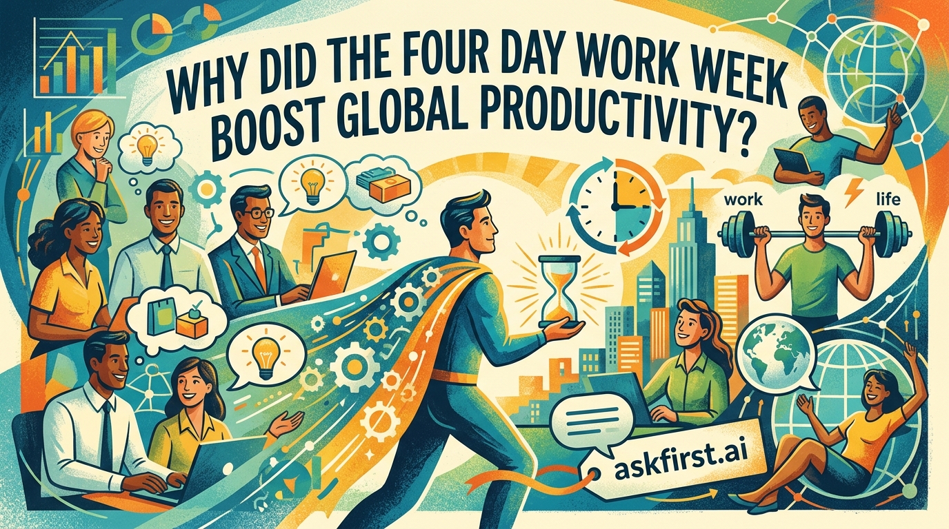 Why did the four day work week boost global productivity? Why did the four day work week boost global productivity?
