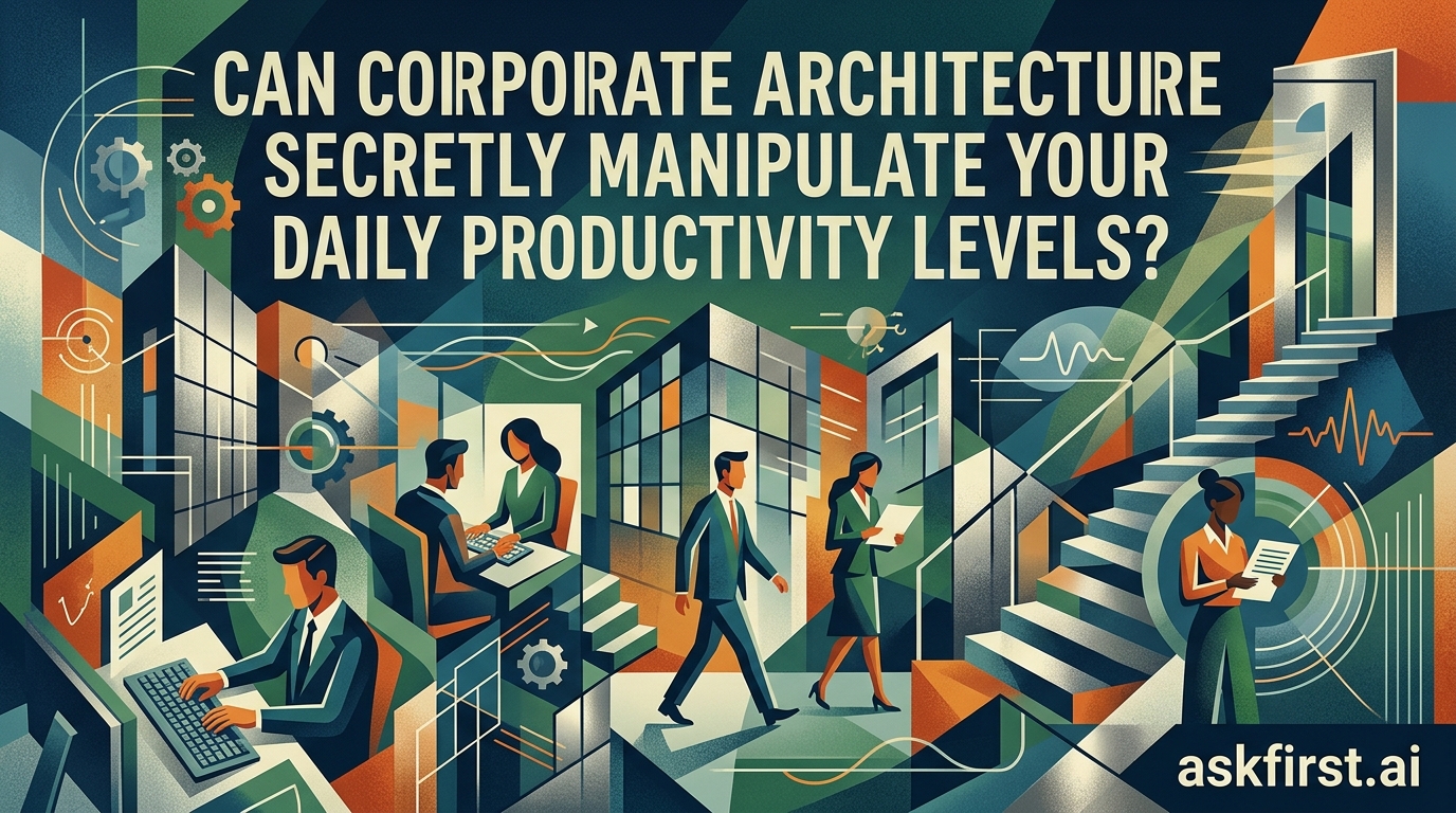 Can corporate architecture secretly manipulate your daily productivity levels? Can corporate architecture secretly manipulate your daily productivity levels?