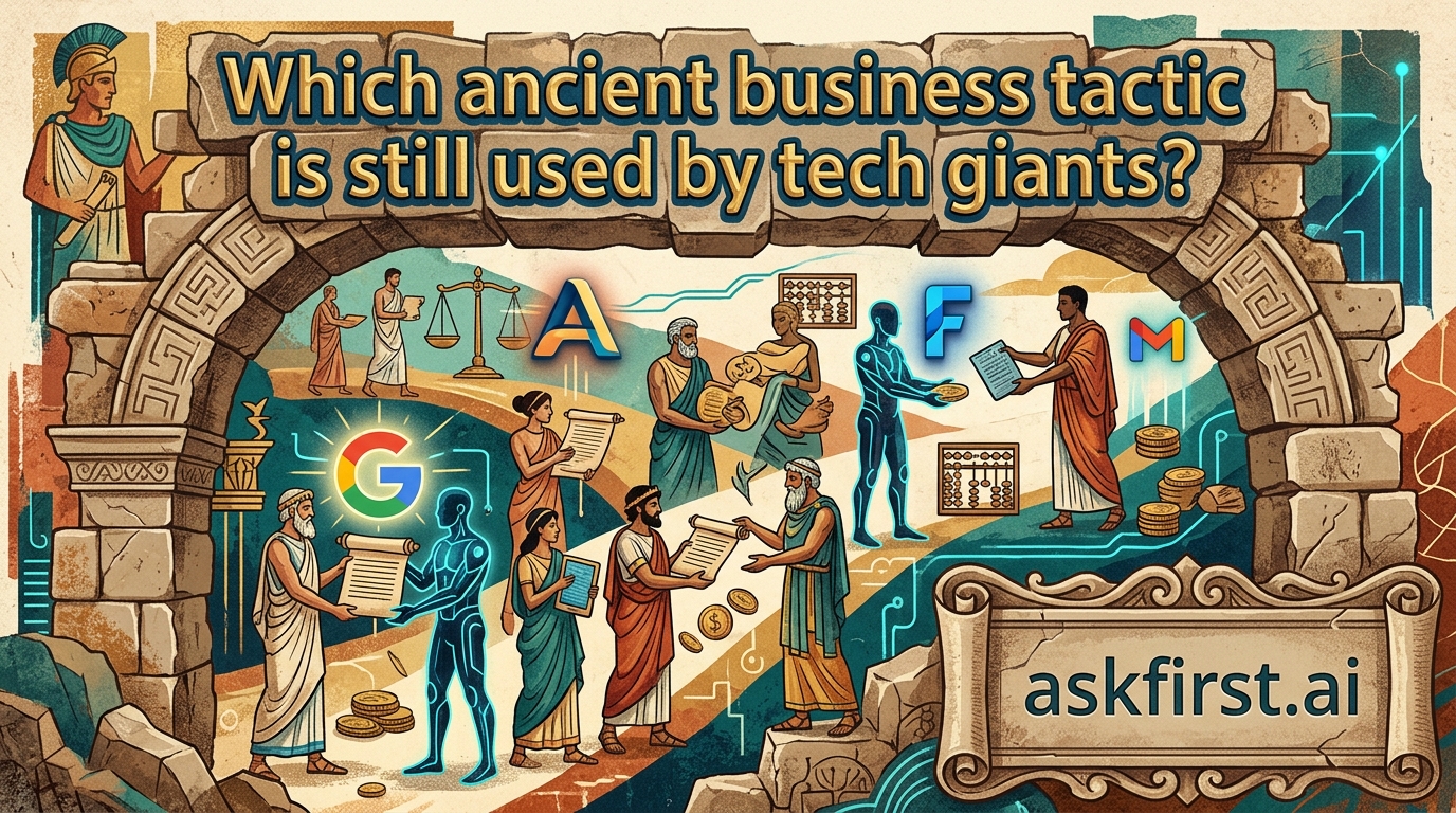 Which ancient business tactic is still used by tech giants? Which ancient business tactic is still used by tech giants?