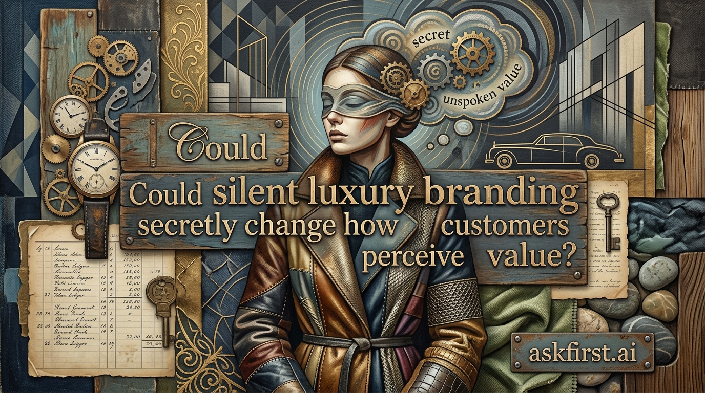 Could silent luxury branding secretly change how customers perceive value? Could silent luxury branding secretly change how customers perceive value?