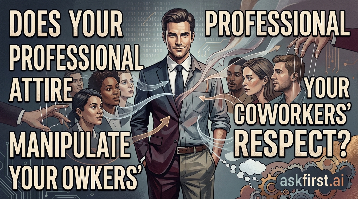 Does your professional attire subconsciously manipulate your coworkers' respect? Does your professional attire subconsciously manipulate your coworkers' respect?