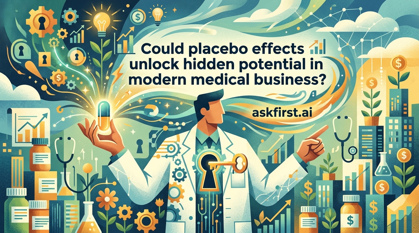 Could placebo effects unlock hidden potential in modern medical business? Could placebo effects unlock hidden potential in modern medical business?