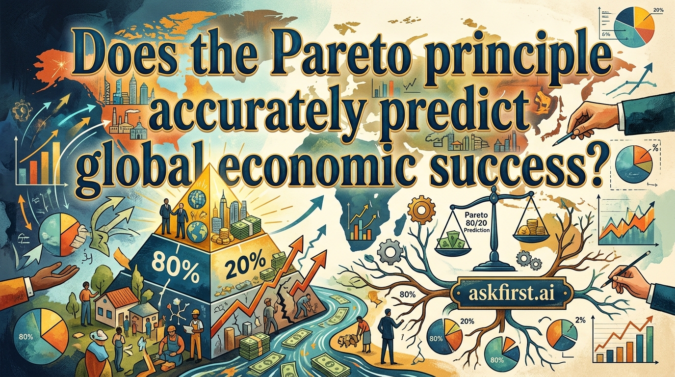 Does the Pareto principle accurately predict global economic success? Does the Pareto principle accurately predict global economic success?