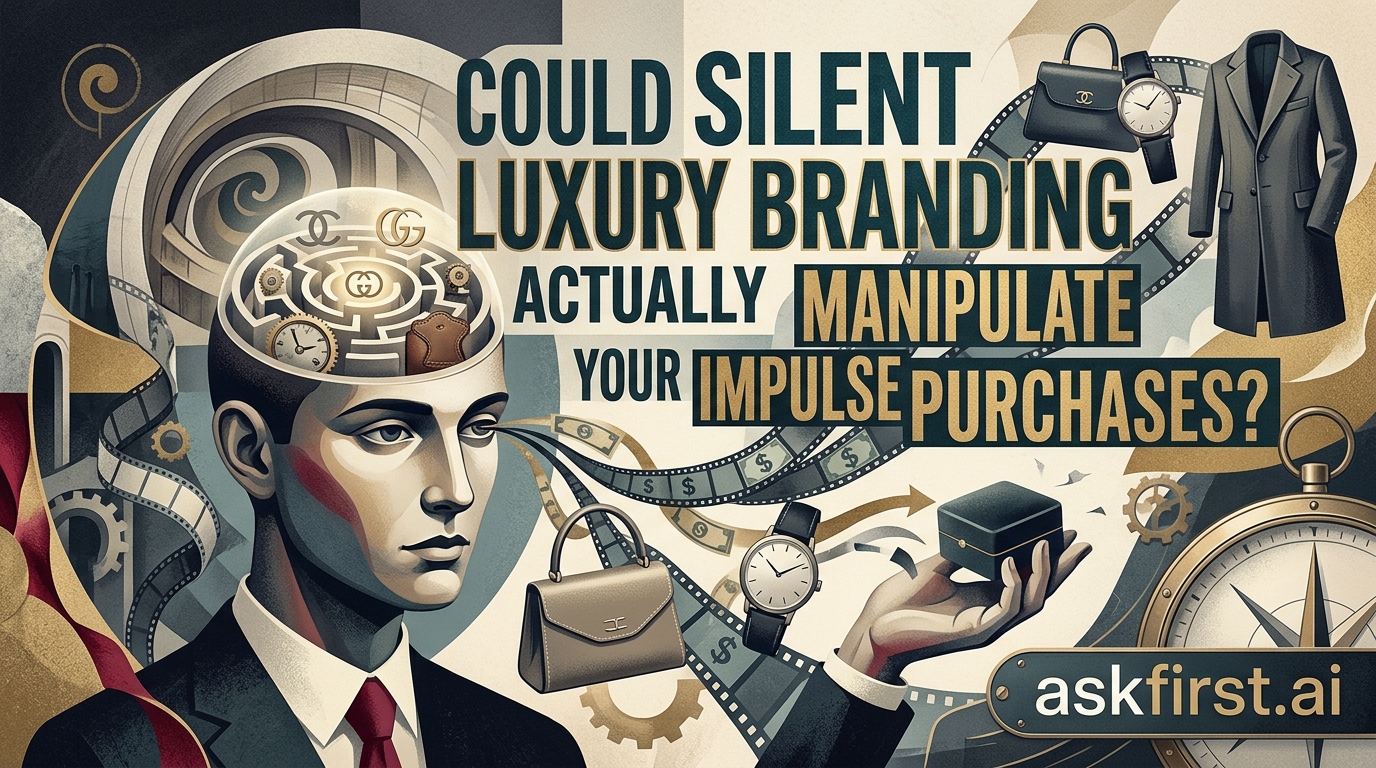 Could silent luxury branding actually manipulate your impulse purchases? Could silent luxury branding actually manipulate your impulse purchases?