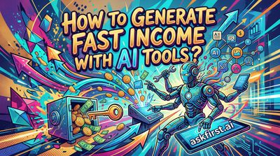 How to generate fast income with AI tools?