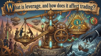 What is leverage, and how does it affect trading?