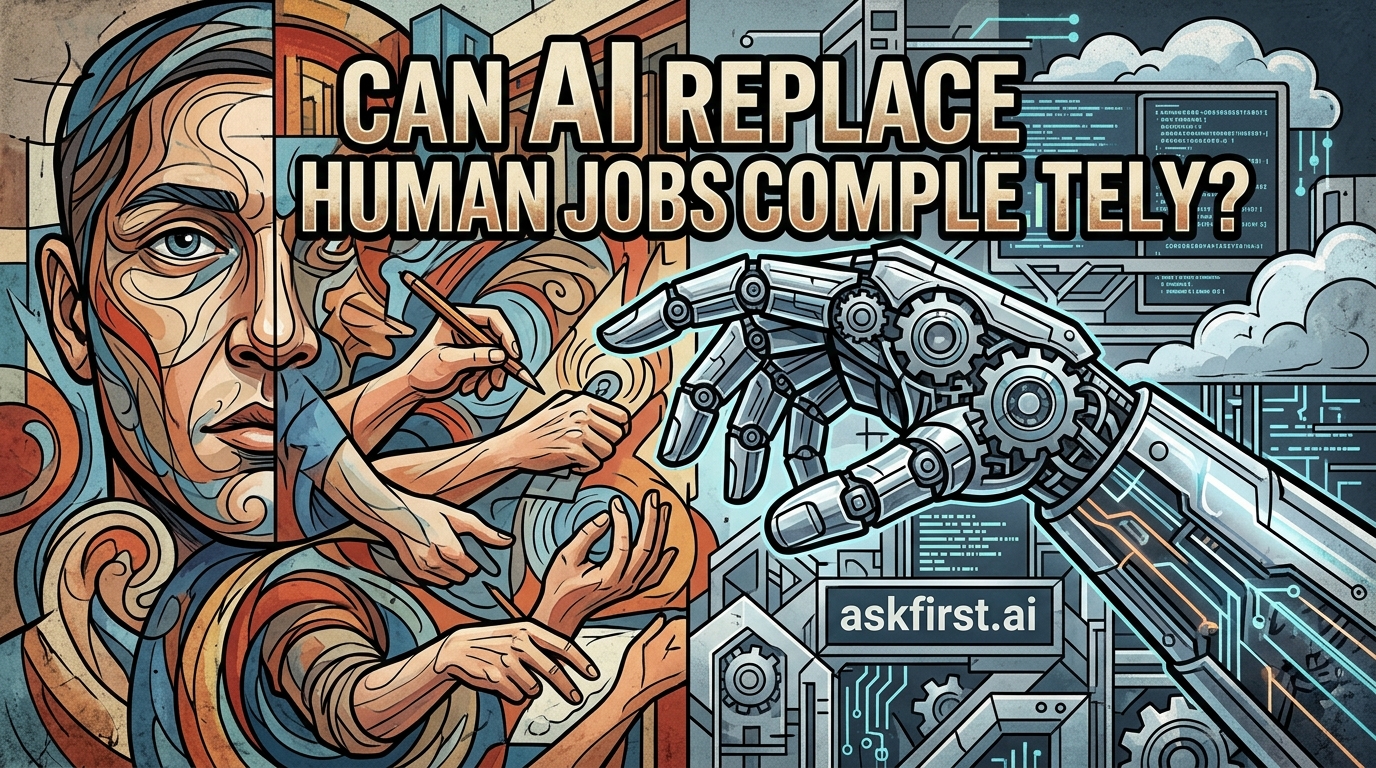 Can AI replace human jobs completely? Can AI replace human jobs completely?