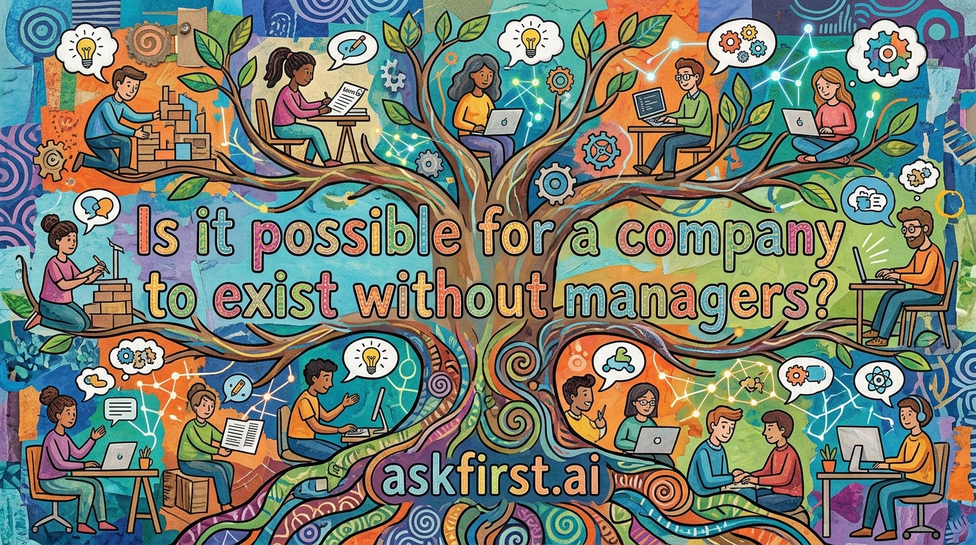 Is it possible for a company to exist without managers? Is it possible for a company to exist without managers?