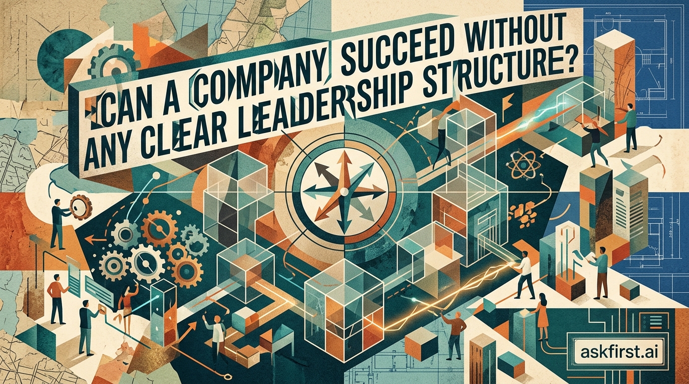 Can a company succeed without any clear leadership structure? Can a company succeed without any clear leadership structure?