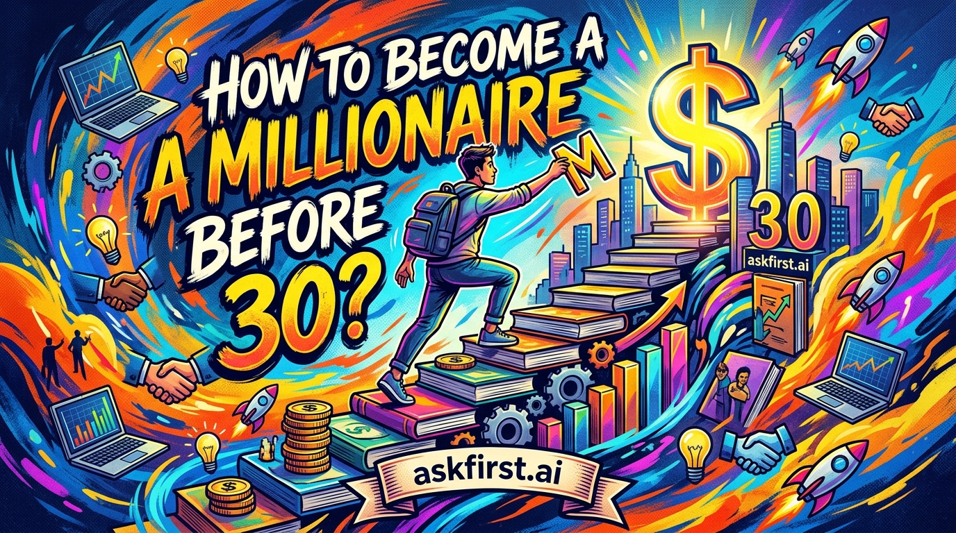 How to become a millionaire before 30? How to become a millionaire before 30?