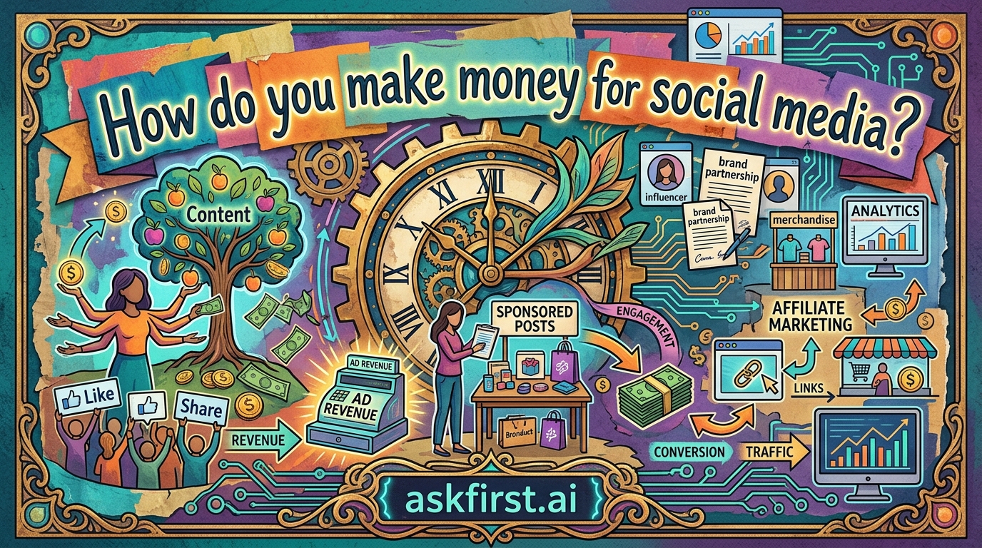 How do you make money for social media? How do you make money for social media?