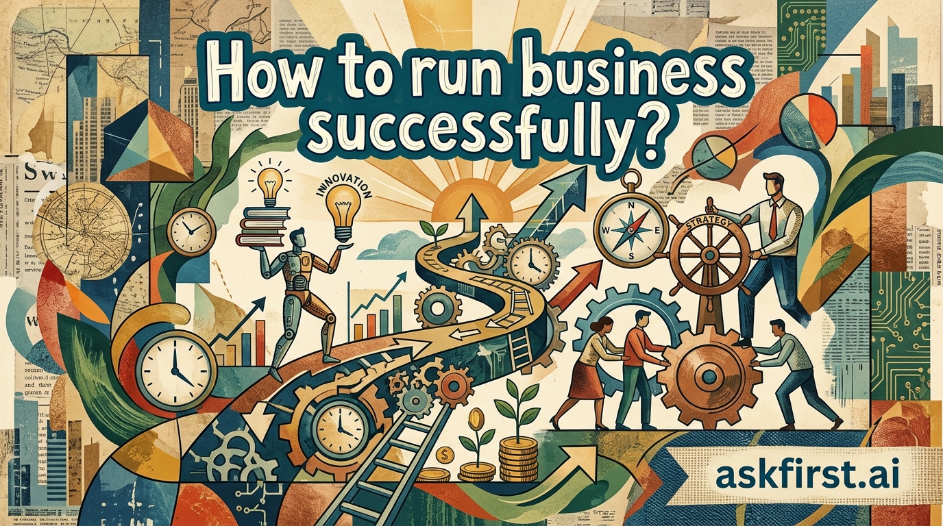 How to run business successfully? How to run business successfully?