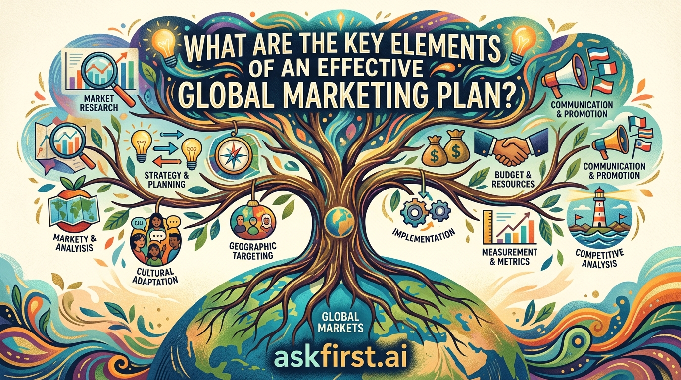 What are the key elements of an effective global marketing plan? What are the key elements of an effective global marketing plan?