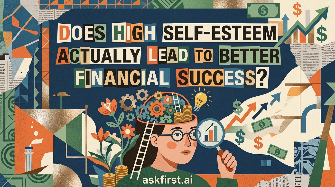 Does high self-esteem actually lead to better financial success? Does high self-esteem actually lead to better financial success?
