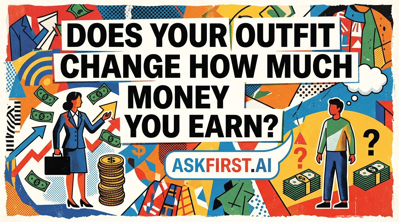 Does your outfit change how much money you earn? Does your outfit change how much money you earn?