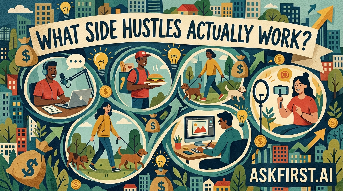 What side hustles actually work? What side hustles actually work?
