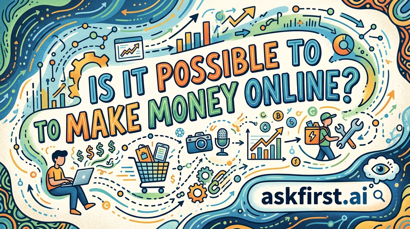 Is it possible to make money online? Is it possible to make money online?
