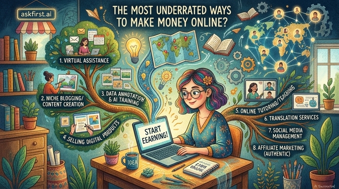 What are the most underrated ways to make money online? What are the most underrated ways to make money online?