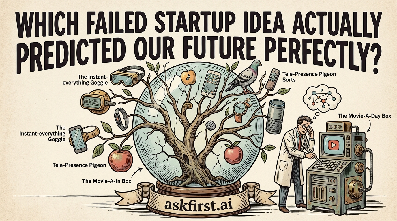 Which failed startup idea actually predicted our future perfectly? Which failed startup idea actually predicted our future perfectly?