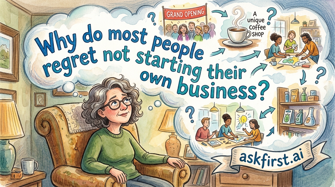 Why do most people regret not starting their own business? Why do most people regret not starting their own business?