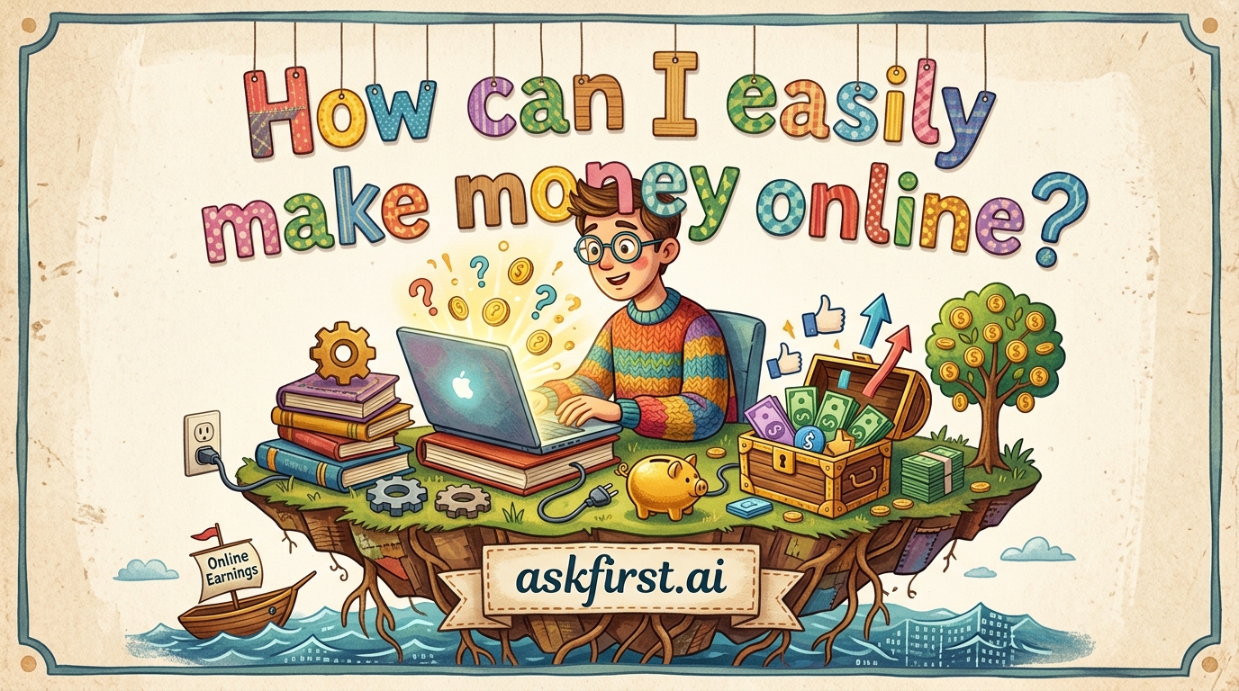 How can I easily make money online? How can I easily make money online?