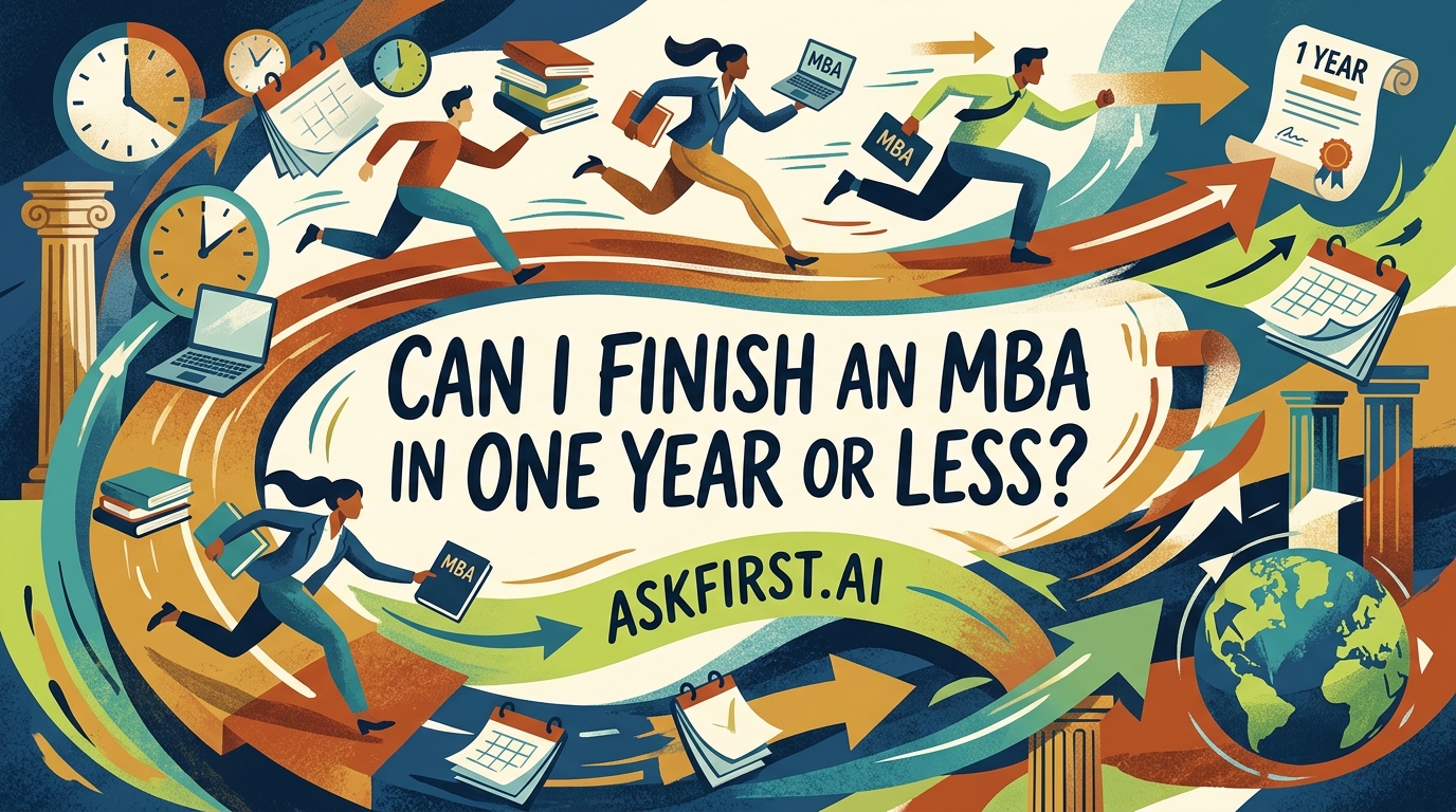 Can i finish an MBA in one year or less? Can i finish an MBA in one year or less?