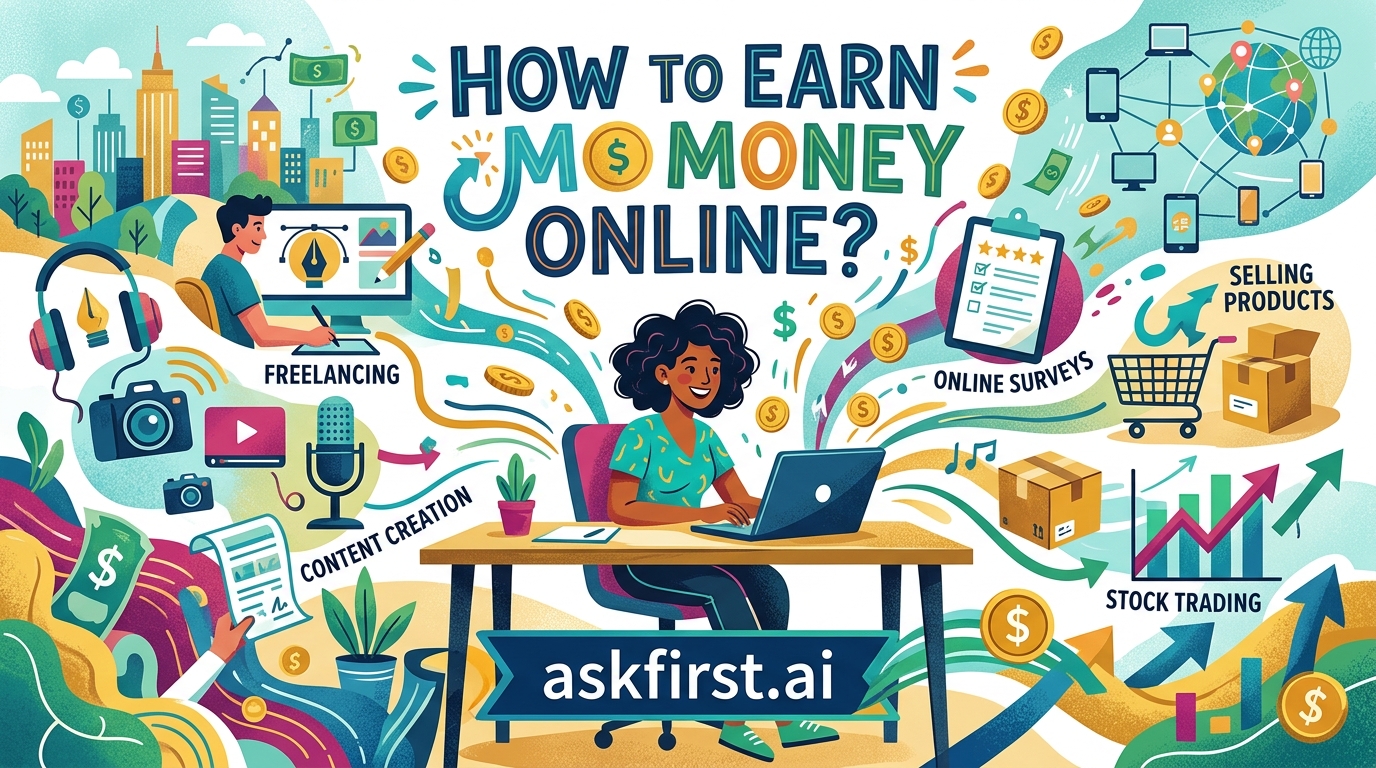 How to earn money online? How to earn money online?