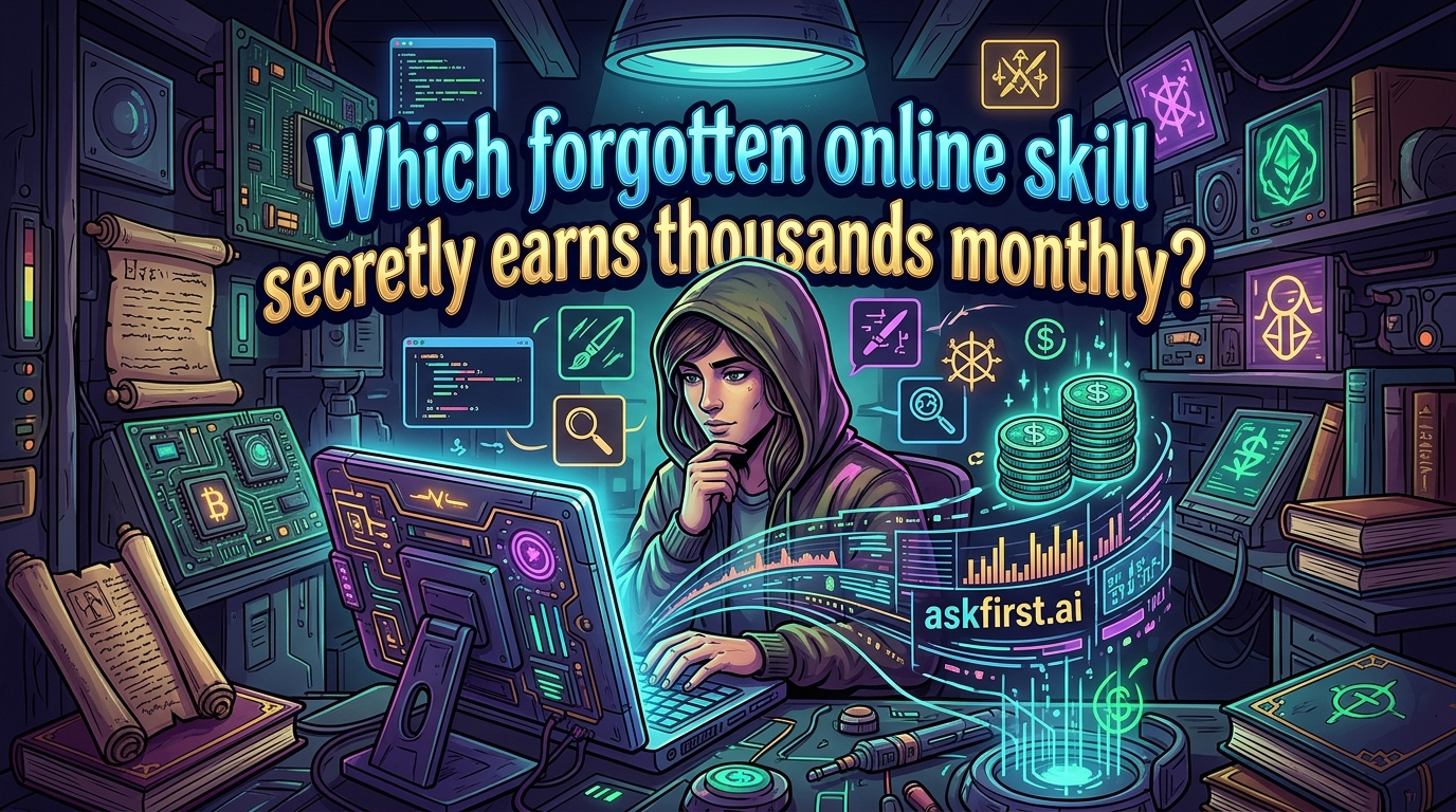 Which forgotten online skill secretly earns thousands monthly? Which forgotten online skill secretly earns thousands monthly?