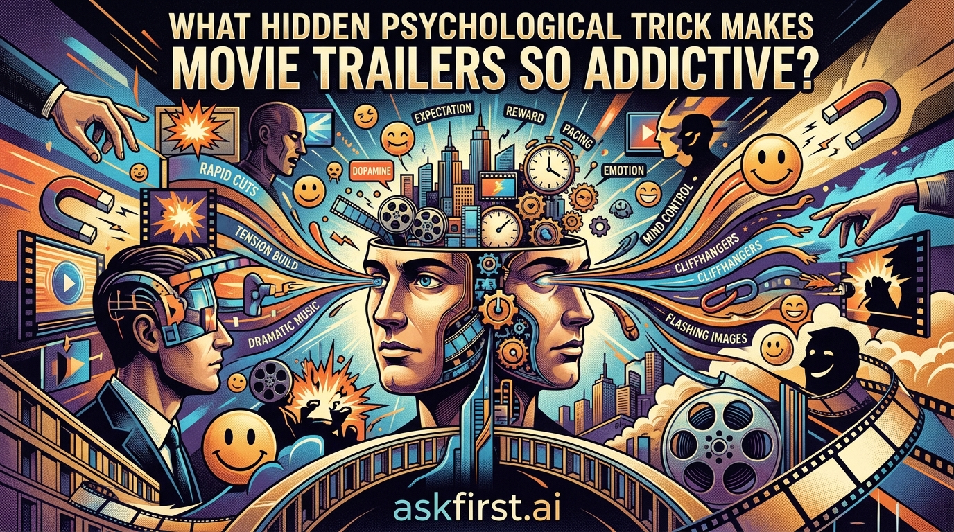 What hidden psychological trick makes movie trailers so addictive? What hidden psychological trick makes movie trailers so addictive?