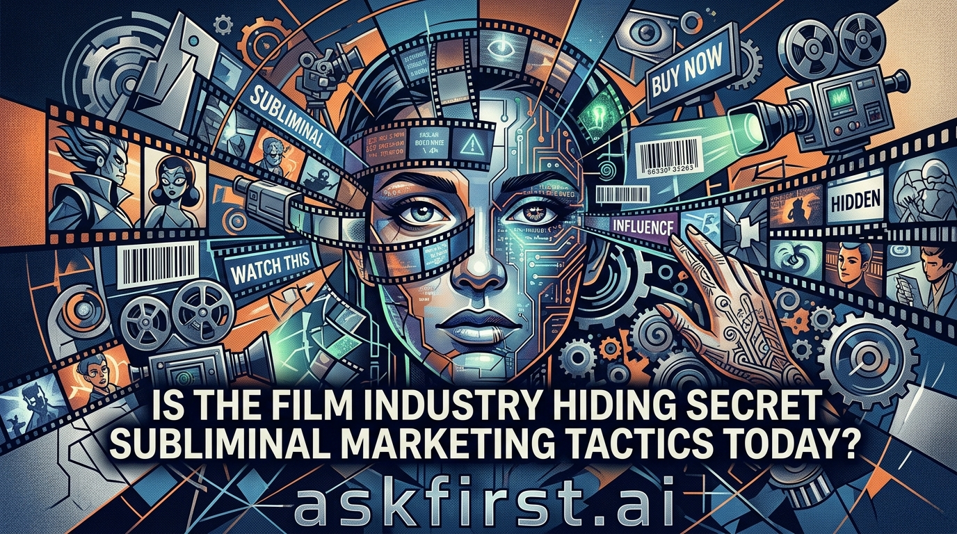 Is the film industry hiding secret subliminal marketing tactics today? Is the film industry hiding secret subliminal marketing tactics today?