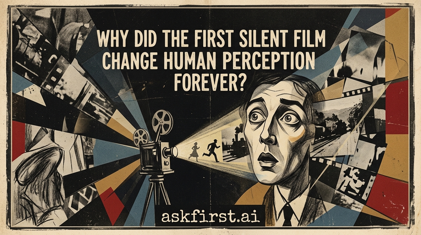 Why did the first silent film change human perception forever? Why did the first silent film change human perception forever?