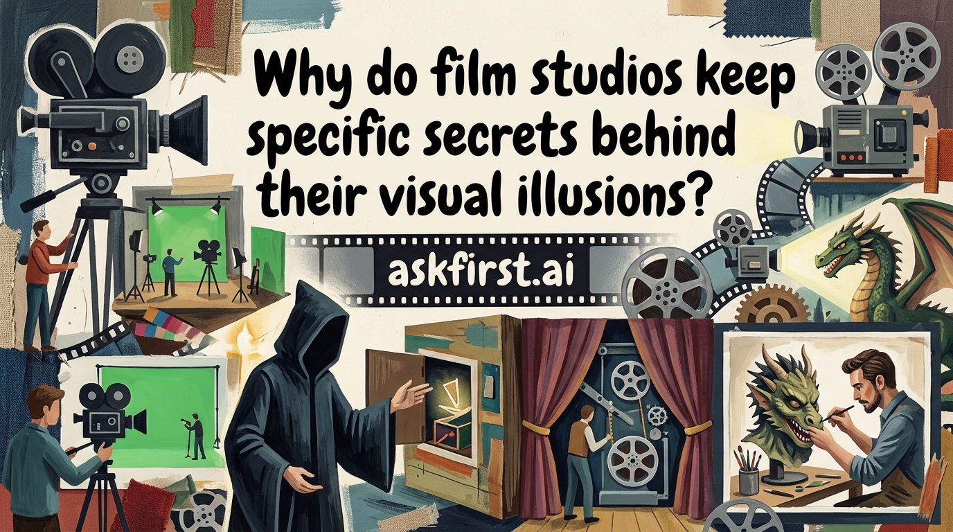 Why do film studios keep specific secrets behind their visual illusions? Why do film studios keep specific secrets behind their visual illusions?
