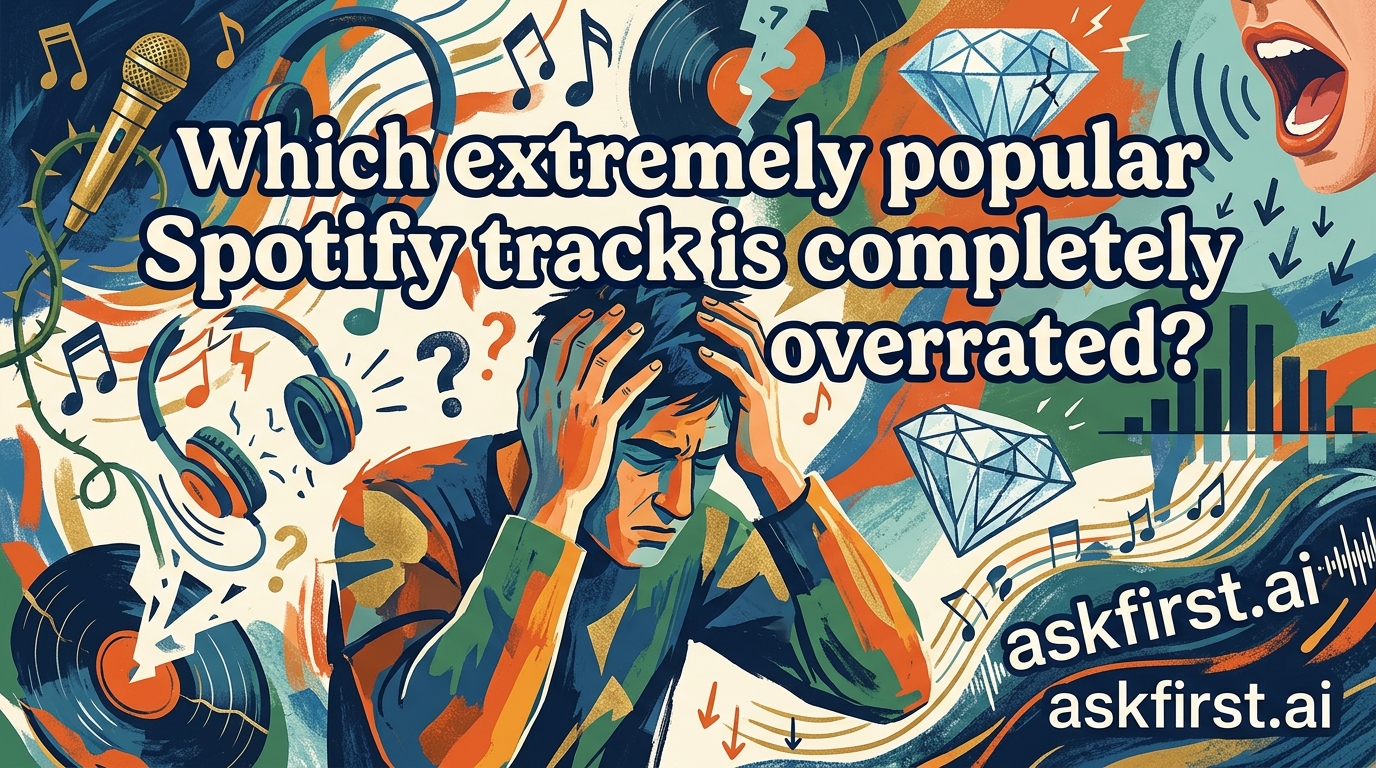 Which extremely popular Spotify track is completely overrated? Which extremely popular Spotify track is completely overrated?