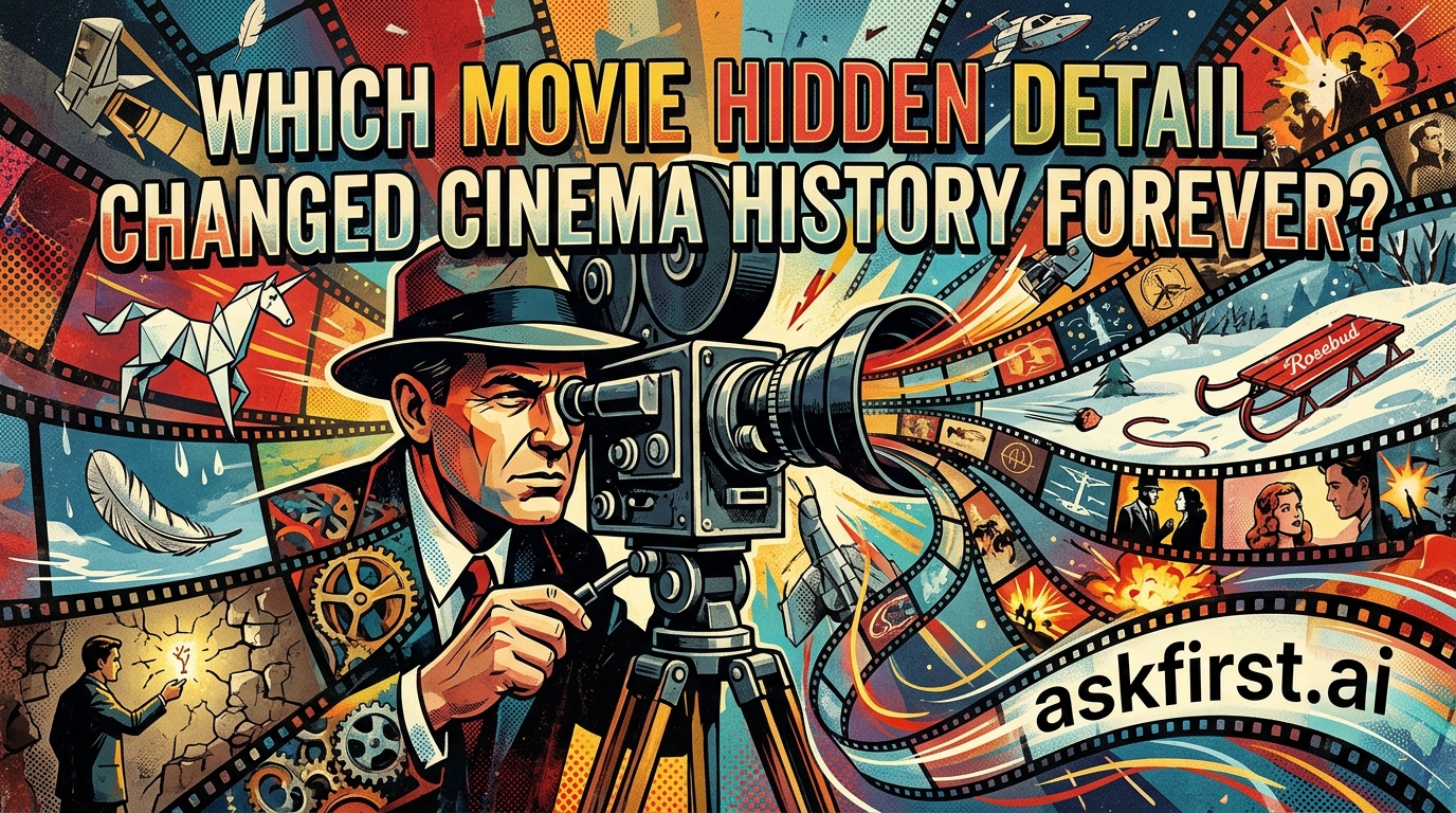 Which movie hidden detail changed cinema history forever? Which movie hidden detail changed cinema history forever?