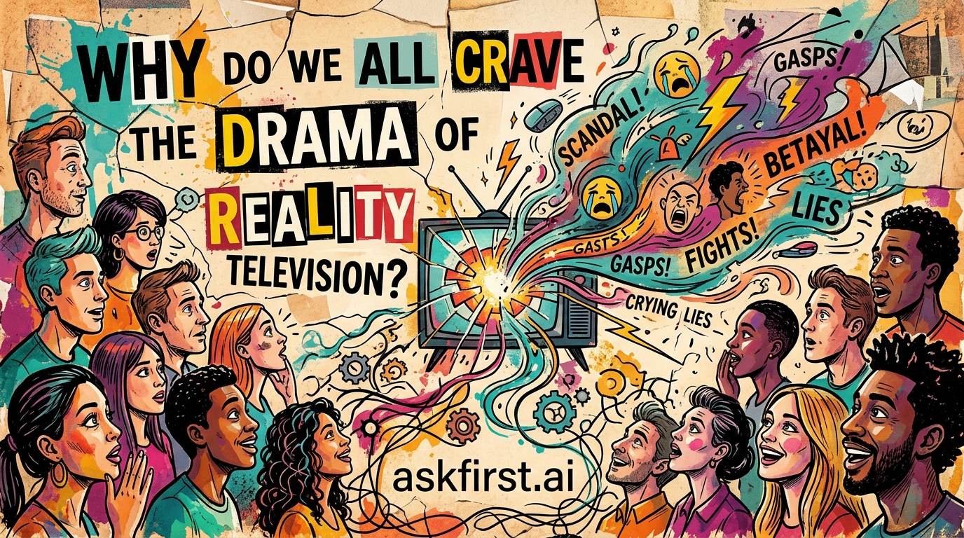 Why do we all crave the drama of reality television? Why do we all crave the drama of reality television?