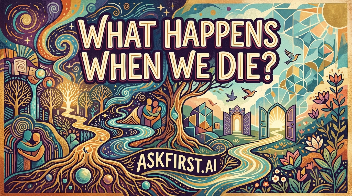 What happens when we die? What happens when we die?