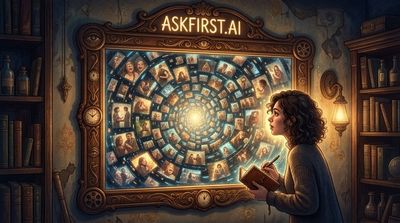 What if mirrors actually record everything they reflect?