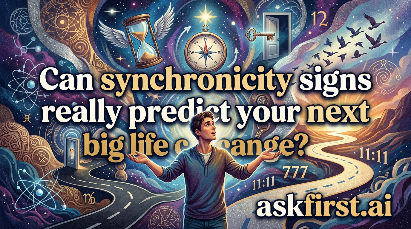 Can synchronicity signs really predict your next big life change? Can synchronicity signs really predict your next big life change?