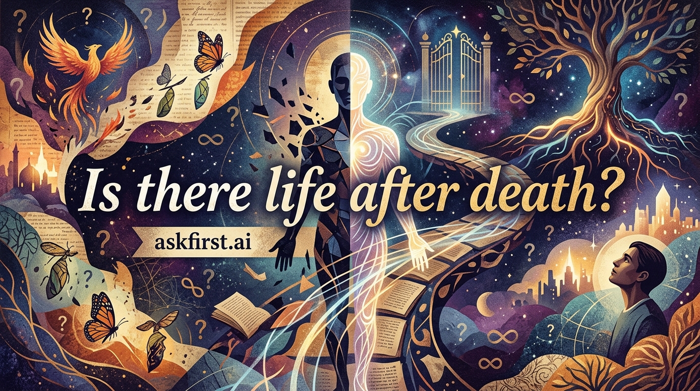 Is there life after death? Is there life after death?