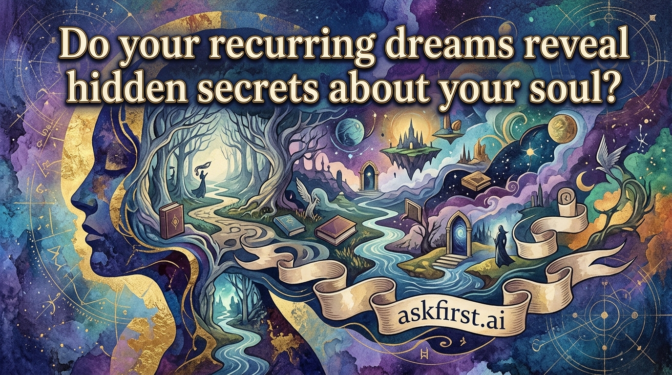 Do your recurring dreams reveal hidden secrets about your soul? Do your recurring dreams reveal hidden secrets about your soul?