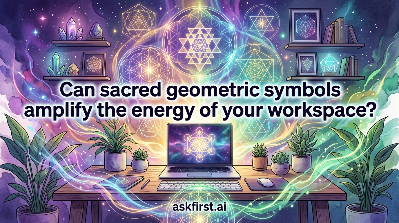 Can sacred geometric symbols amplify the energy of your workspace? Can sacred geometric symbols amplify the energy of your workspace?