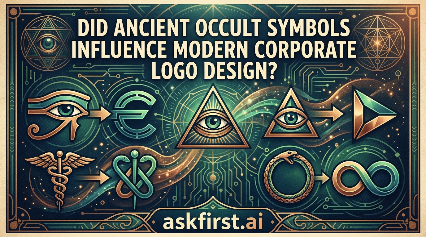 Did ancient occult symbols influence modern corporate logo design? Did ancient occult symbols influence modern corporate logo design?