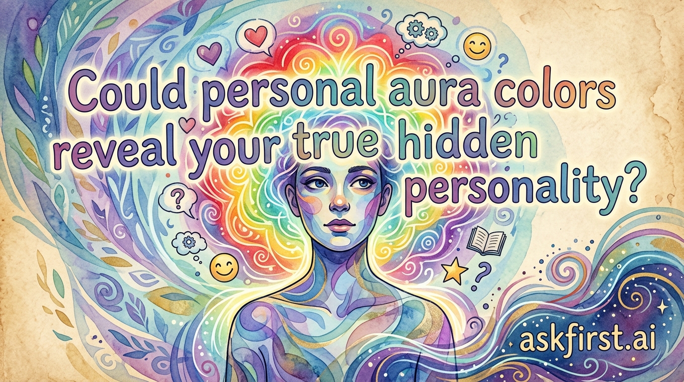 Could personal aura colors reveal your true hidden personality? Could personal aura colors reveal your true hidden personality?
