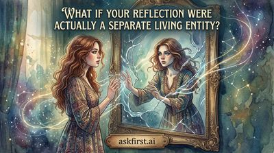What if your reflection were actually a separate living entity?